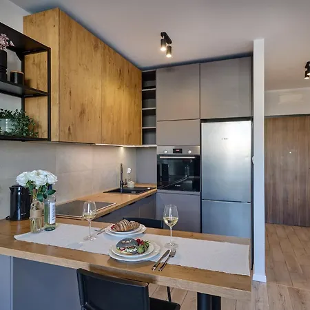 Apartment Urban Chic - Center - One Bedroom - Opolska Katowice